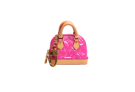 LV CHARM BAG MICRO ALMA BAG ROSE