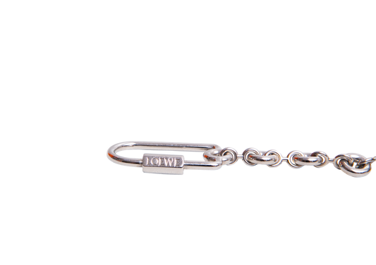LOEWE PEBBLE KEYRING WITH AN ANAGRAM