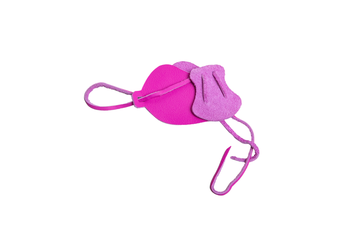 HERMÈS TETE DE LA SELLE CHARM SWIFT MAGNOLIA