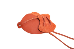 HERMÈS TETE DE LA SELLE CHARM MILO TOFFEE