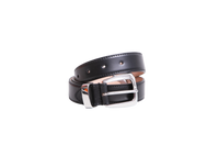 KHAITE BENNY BELT BLACK/SILVER