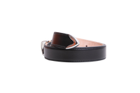 KHAITE BENNY BELT BLACK/SILVER