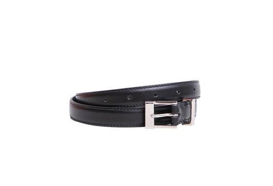 KHAITE MANHATTAN BELT BLACK/SILVER