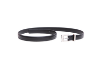 KHAITE MANHATTAN BELT BLACK/SILVER