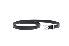 KHAITE MANHATTAN BELT BLACK/SILVER