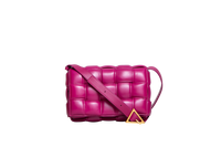 BOTTEGA PADDED CASSETTE MAXI INTRECCIATO PURPLE