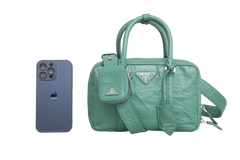 PRADA RE-EDITION 2001 NAPPA SAGE GREEN