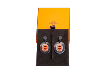HERMÈS EARRINGS BUFFALO HORN DROP