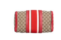 GUCCI BOSTON MEDIUM GG CANVAS & RED FIRE