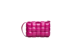BOTTEGA PADDED CASSETTE MAXI INTRECCIATO PURPLE