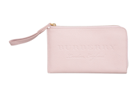 BURBERRY POUCH WALLET PALE ASH ROSE BLUSH