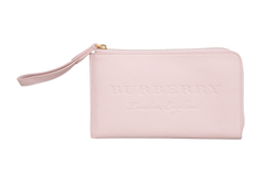 BURBERRY POUCH WALLET PALE ASH ROSE BLUSH