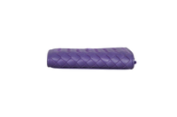 BOTTEGA WALLET FLAP INTRECCIATO PURPLE