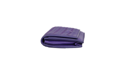 BOTTEGA WALLET FLAP INTRECCIATO PURPLE