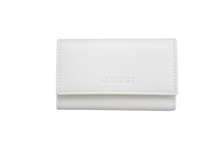 GUCCI KEY CASE 6 COMPACT OFF WHITE