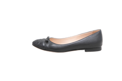 GUCCI BALLET FLATS GG MARMONT BLACK - 36 BR