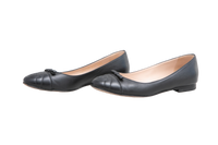 GUCCI BALLET FLATS GG MARMONT BLACK - 36 BR