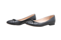 GUCCI BALLET FLATS GG MARMONT BLACK - 36 BR