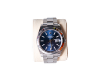 ROLEX DETEJUST 41 MM OYSTER PERPETUAL AÇO BLUE DIAL - 2022