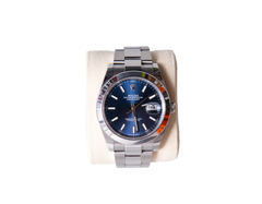 ROLEX DETEJUST 41 MM OYSTER PERPETUAL AÇO BLUE DIAL - 2022