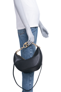 VALENTINO HALF MOON BLACK