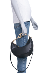VALENTINO HALF MOON BLACK