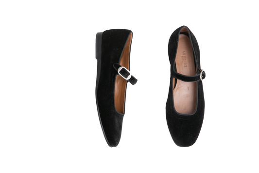 LE MONDE BERLY MARY JANE BLACK VELVET