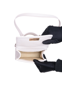 CHANEL 2.55 REISSUE SQUARE TOP HANDLE OFF WHITE