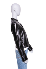 COURRÈGES CITY VINYL JACKET BLACK