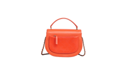CHANEL SHOULDER BAG CURVE 2WAY ORANGE