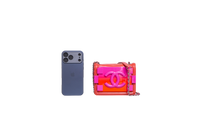 CHANEL BOY BRICK FLAP PATENT/PLEXIGLASS