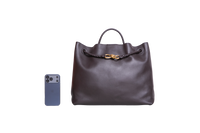 BOTTEGA ANDIAMO LARGE SILKY CALFSKIN FONDANT