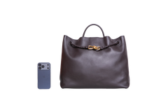BOTTEGA ANDIAMO LARGE SILKY CALFSKIN FONDANT