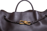 BOTTEGA ANDIAMO LARGE SILKY CALFSKIN FONDANT