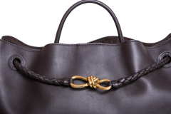 BOTTEGA ANDIAMO LARGE SILKY CALFSKIN FONDANT