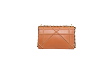 DIOR DIORAMA SMALL STUDDED TAN CHAIN