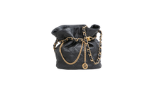 CHANEL DRAWSTRING LAMBSKIN QUILTED JEWEL