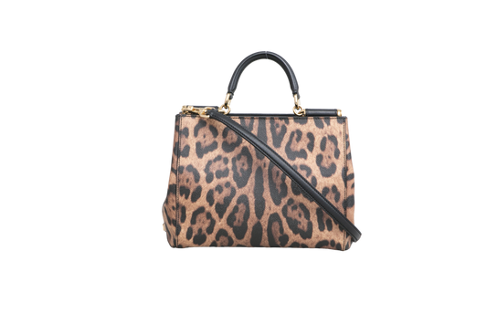 DG TOTE BAG LEOPARD