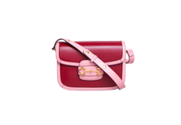 GUCCI HORSEBIT 1955 CALFSKIN AZALEA/RED