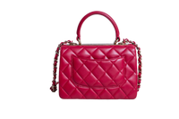 CHANEL TRENDY CC SMALL LAMBSKIN CHERRY