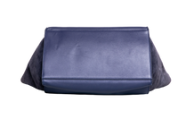 CELINE TRAPEZE LARGE MARINE & CARAMEL