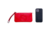 GUCCI CLUTCH WRISTLET SOHO RED