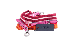 PRADA ALÇA CANVAS MULTICOLORS & PINK