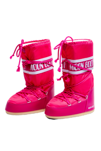 MOON BOOT BOOTS ICON PINK NYLON