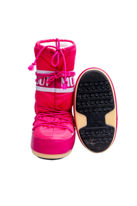 MOON BOOT BOOTS ICON PINK NYLON