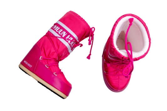MOON BOOT BOOTS ICON PINK NYLON