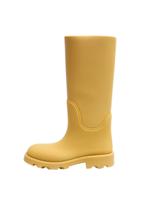 BURBERRY BOOTS MARSH SLIP-ON RAIN MANILLA - 38 BR