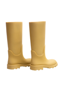 BURBERRY BOOTS MARSH SLIP-ON RAIN MANILLA - 38 BR