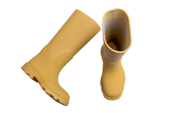 BURBERRY BOOTS MARSH SLIP-ON RAIN MANILLA - 38 BR