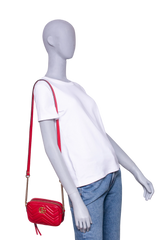 GUCCI MINI CAMERA BAG GG MARMONT RED